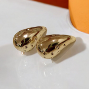 Glossy Teardrop Earrings