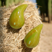 Glossy Teardrop Earrings