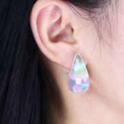 Glossy Teardrop Earrings