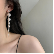 Elegant Pearl Drop Earrings