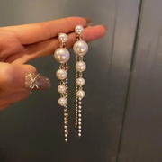 Elegant Pearl Drop Earrings