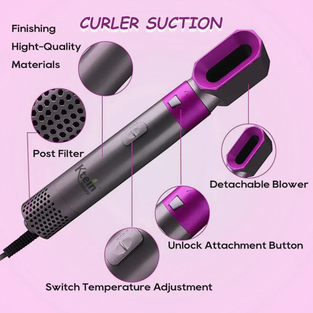 5 in 1 Hair Styler, Hot Air Brush, Airwrap Styler Electric Hair Styler