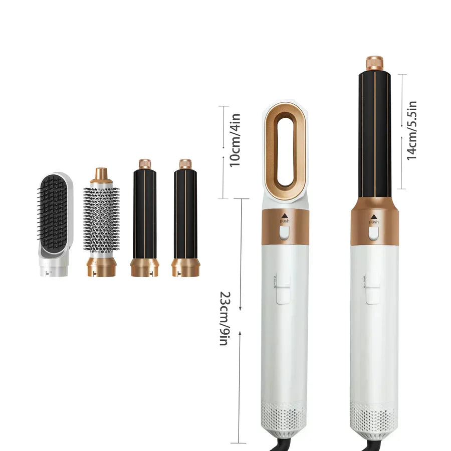 5 in 1 Hair Styler, Hot Air Brush, Airwrap Styler Electric Hair Styler