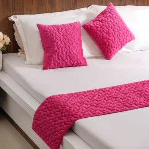 Bed Runner and Cushions for Hotels